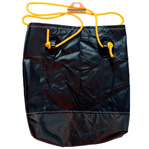 BLACK SEA XL TOTEBAG BLACK/YELLOW.