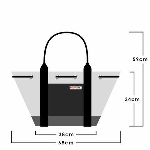 SUSTAINABLE TOTEBAG FOR MARMARA BEACH.