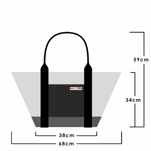 SUSTAINABLE TOTEBAG FOR MARMARA BEACH.
