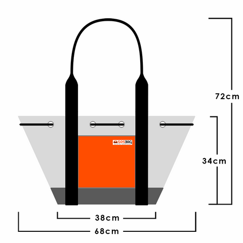 SUSTAINABLE TOTEBAG FOR MARMARA BEACH.