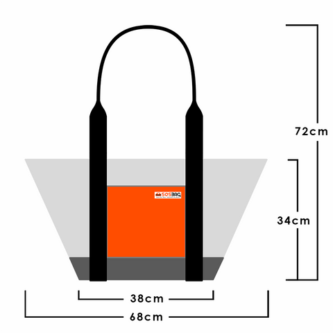 SUSTAINABLE TOTEBAG FOR MARMARA BEACH.
