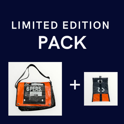 PACK HUDSON EDICIÓN LIMITADA. BANDOLERA MAS PORTACABLES