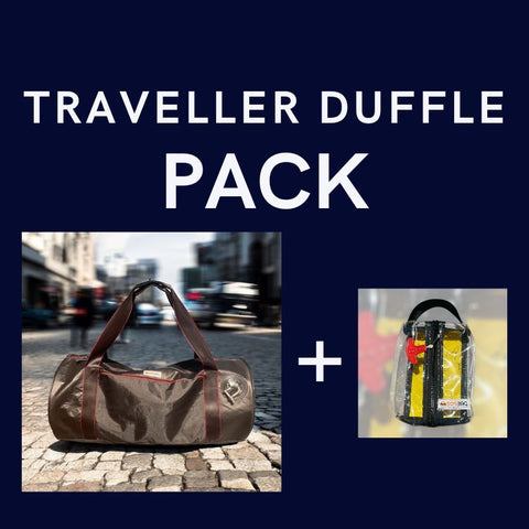 PACK TRAVELLER SOSBAG – EDICIÓN ESPECIAL. BOLSA Y NECESER DE VIAJE.