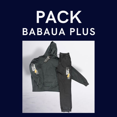 Pack Babaua Plus. Sudadera y Pantalon. Edición Solidaria