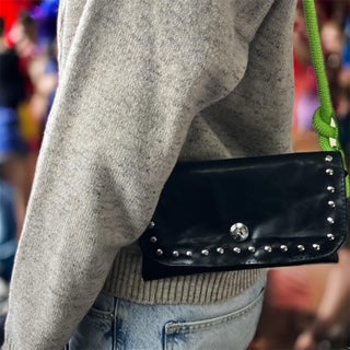 Porto Petit – Minibolso impermeable negro de material reciclado