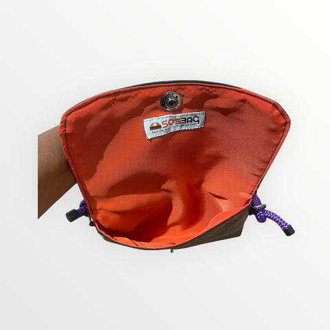 Porto Petit – Minibolso impermeable negro de material reciclado