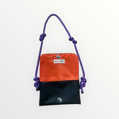 Porto Petit – Minibolso impermeable negro de material reciclado