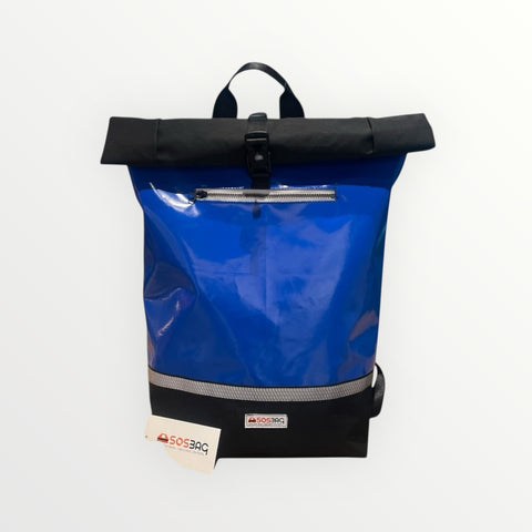 MOCHILA SOSTENIBLE ECOVERSA XL Blau Oceà