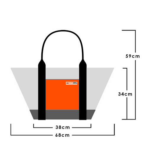 BOLSA TOTEBAG SOSTENIBLE PARA PLAYA MÁRMARA.